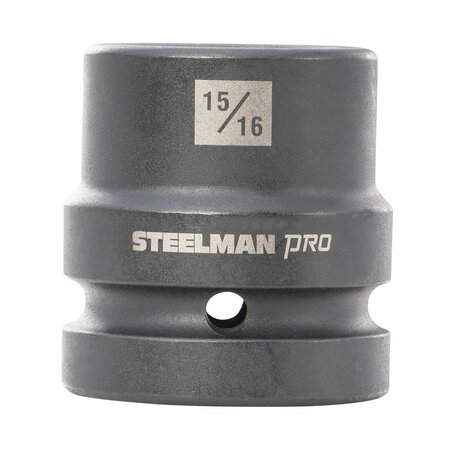 STEELMAN 1'' Drive x 15/16'' 4-Point Square Budd Impact Socket 60556